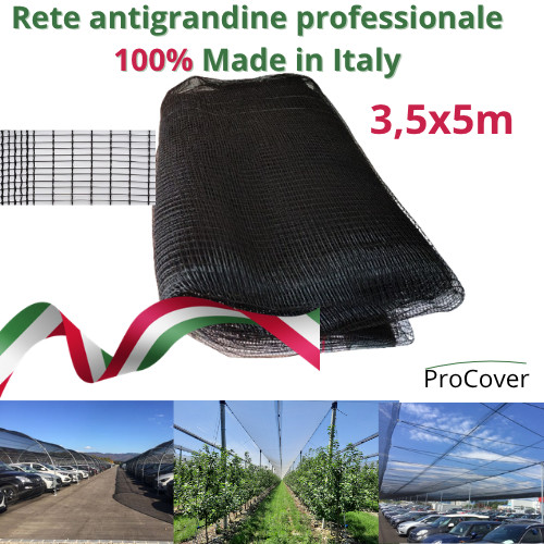 Rete antigrandine 5x5m - rete,