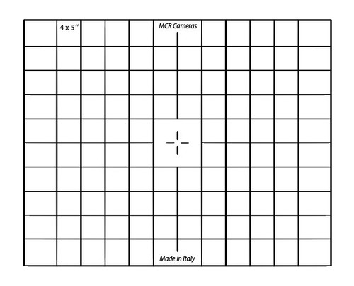 4x5 ground glass - glass, focusing