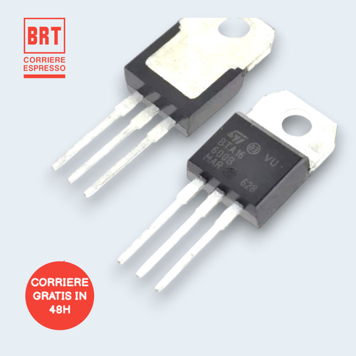 Pezzi bta16 600b triac - 5,