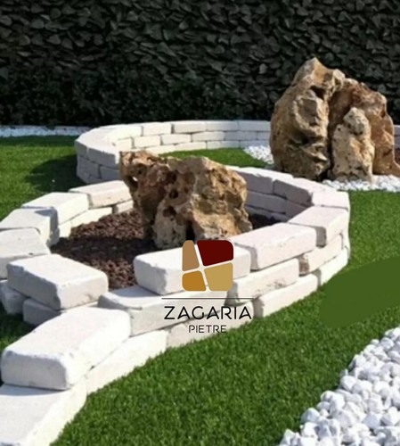 Mattoni bianchi per - per, giardino