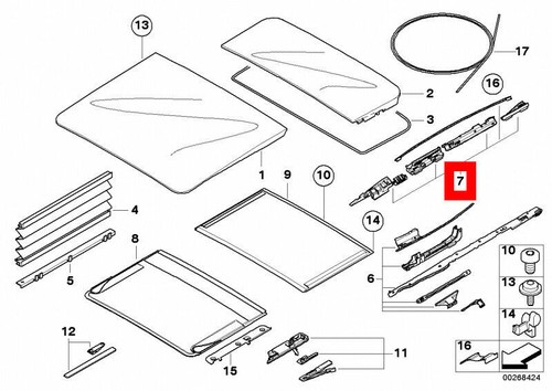 Kit riparazione tetto - , apribile